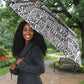 HBCU Black History Legacy Umbrella Word Cloud African Shield Knowledge Book