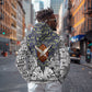 HBCU Black History Legacy Zip Hoodie Word Cloud African Shield Knowledge Book