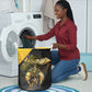 Nobles Shriners Pharaoh Laundry Basket Egyptian Pharaoh King Tut Art With Gold Scimitar Emblem