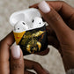Nobles Shriners Pharaoh AirPods Case Egyptian Pharaoh King Tut Art With Gold Scimitar Emblem