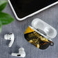 Nobles Shriners Pharaoh AirPods Case Egyptian Pharaoh King Tut Art With Gold Scimitar Emblem