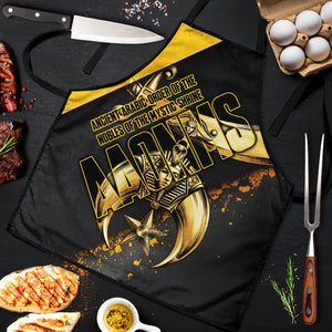 Nobles Shriners Pharaoh Apron Egyptian Pharaoh King Tut Art With Gold Scimitar Emblem