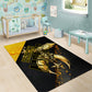 Nobles Shriners Pharaoh Area Rug Egyptian Pharaoh King Tut Art With Gold Scimitar Emblem