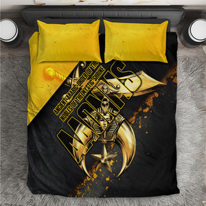 Nobles Shriners Pharaoh Bedding Set Egyptian Pharaoh King Tut Art With Gold Scimitar Emblem