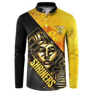 Nobles Shriners Pharaoh Button Sweatshirt Egyptian Pharaoh King Tut Art With Gold Scimitar Emblem