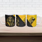 Nobles Shriners Pharaoh Ceramic Mug Egyptian Pharaoh King Tut Art With Gold Scimitar Emblem