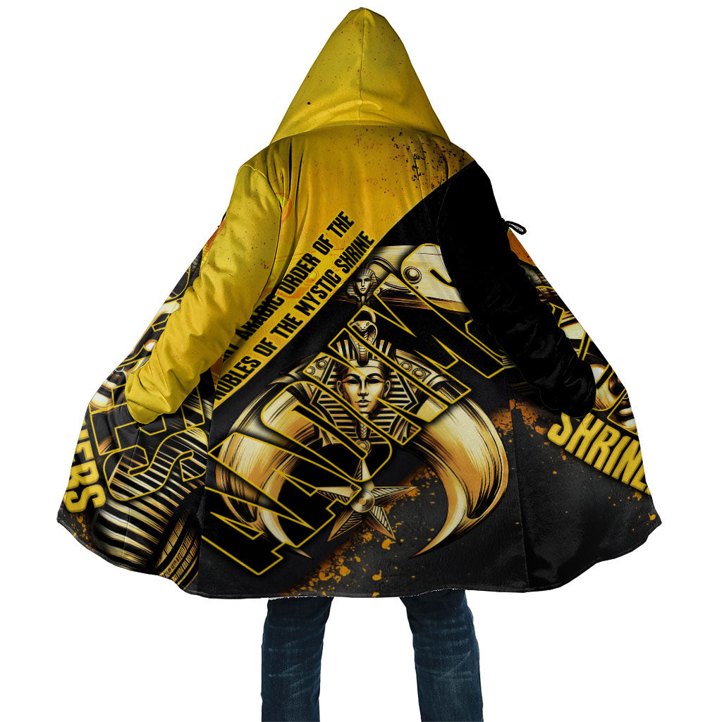 Nobles Shriners Pharaoh Cloak Egyptian Pharaoh King Tut Art With Gold Scimitar Emblem