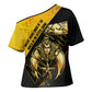 Nobles Shriners Pharaoh Cross Shoulder Shirt Egyptian Pharaoh King Tut Art With Gold Scimitar Emblem