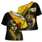 Nobles Shriners Pharaoh Cross Shoulder Shirt Egyptian Pharaoh King Tut Art With Gold Scimitar Emblem
