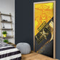 Nobles Shriners Pharaoh Door Cover Egyptian Pharaoh King Tut Art With Gold Scimitar Emblem