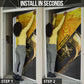 Nobles Shriners Pharaoh Door Cover Egyptian Pharaoh King Tut Art With Gold Scimitar Emblem