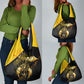 Nobles Shriners Pharaoh Grocery Bag Egyptian Pharaoh King Tut Art With Gold Scimitar Emblem