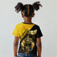 Nobles Shriners Pharaoh Kid T shirt Egyptian Pharaoh King Tut Art With Gold Scimitar Emblem