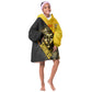 Nobles Shriners Pharaoh Kid Wearable Blanket Hoodie Egyptian Pharaoh King Tut Art With Gold Scimitar Emblem