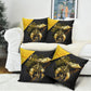 Nobles Shriners Pharaoh Pillow Cover Egyptian Pharaoh King Tut Art With Gold Scimitar Emblem
