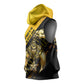 Nobles Shriners Pharaoh Sleeveless Hoodie Egyptian Pharaoh King Tut Art With Gold Scimitar Emblem