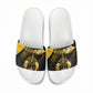Nobles Shriners Pharaoh Slide Sandals Egyptian Pharaoh King Tut Art With Gold Scimitar Emblem