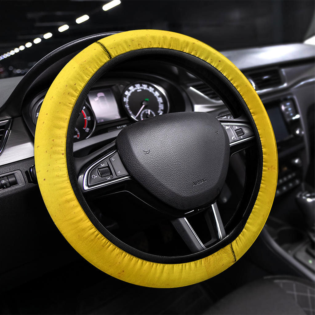 Nobles Shriners Pharaoh Steering Wheel Cover Egyptian Pharaoh King Tut Art With Gold Scimitar Emblem