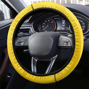 Nobles Shriners Pharaoh Steering Wheel Cover Egyptian Pharaoh King Tut Art With Gold Scimitar Emblem