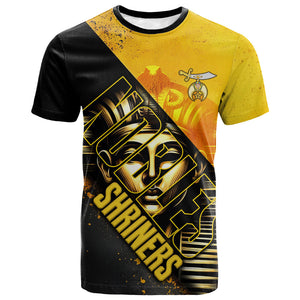 Nobles Shriners Pharaoh T shirt Egyptian Pharaoh King Tut Art With Gold Scimitar Emblem