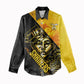 Nobles Shriners Pharaoh Women Casual Shirt Egyptian Pharaoh King Tut Art With Gold Scimitar Emblem