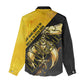Nobles Shriners Pharaoh Women Casual Shirt Egyptian Pharaoh King Tut Art With Gold Scimitar Emblem