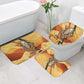 Pakhet Lion Head Bathroom Set with Claw Marks in Fiery Ancient Egyptian Motif