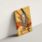 Pakhet Lion Head Canvas Wall Art with Claw Marks in Fiery Ancient Egyptian Motif