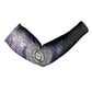 Pakhet Panther Arm Sleeves with Cosmic Feline Eye on Starry Night River