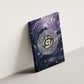 Pakhet Panther Canvas Wall Art with Cosmic Feline Eye on Starry Night River