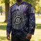 Pakhet Panther Hockey Jersey with Cosmic Feline Eye on Starry Night River