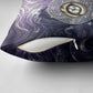 Pakhet Panther Pillow Cover with Cosmic Feline Eye on Starry Night River