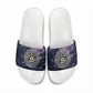 Pakhet Panther Slide Sandals with Cosmic Feline Eye on Starry Night River