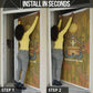 Renenutet  Golden Cobra Door Cover with Wheat Motif in Egyptian Agricultural Theme