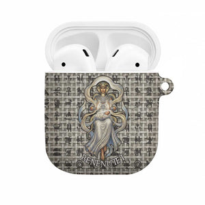 Renenutet AirPods Case with Bread Ring and Eye of Horus in Egyptian Nourishment
