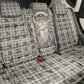 Renenutet Back Car Seat Cover with Bread Ring and Eye of Horus in Egyptian Nourishment