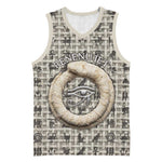 Renenutet Basketball Jersey with Bread Ring and Eye of Horus in Egyptian Nourishment