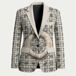Renenutet Blazer with Bread Ring and Eye of Horus in Egyptian Nourishment