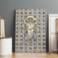Renenutet Canvas Wall Art with Bread Ring and Eye of Horus in Egyptian Nourishment