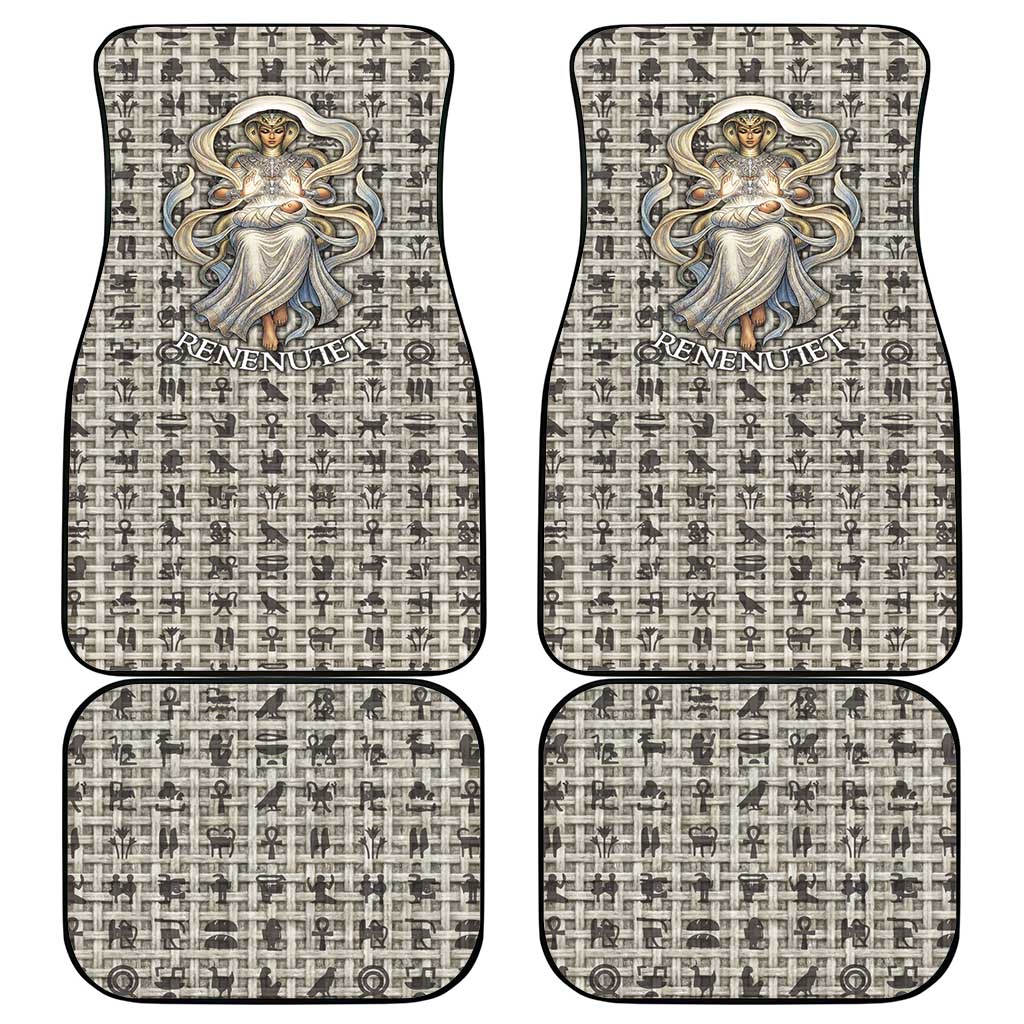 Renenutet Car Mats with Bread Ring and Eye of Horus in Egyptian Nourishment