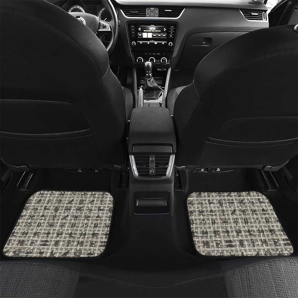 Renenutet Car Mats with Bread Ring and Eye of Horus in Egyptian Nourishment