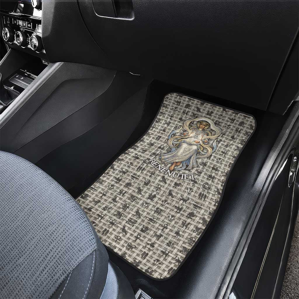 Renenutet Car Mats with Bread Ring and Eye of Horus in Egyptian Nourishment