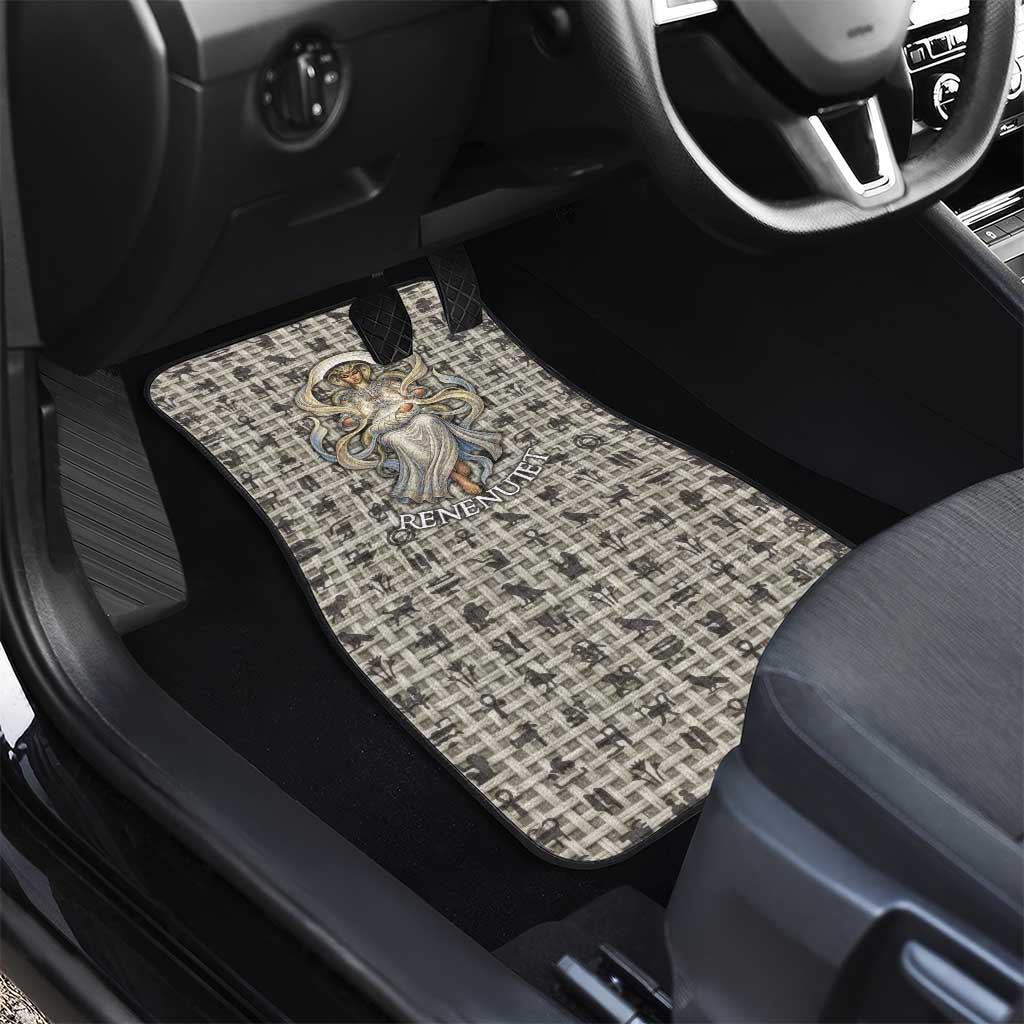 Renenutet Car Mats with Bread Ring and Eye of Horus in Egyptian Nourishment