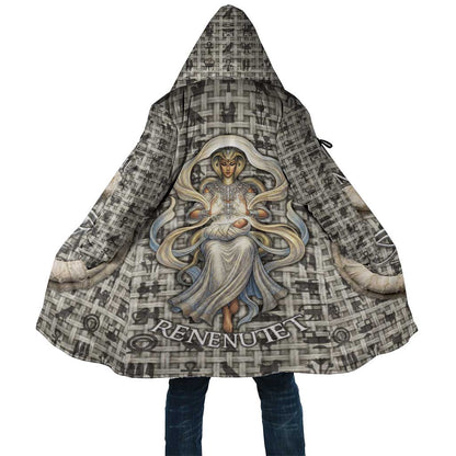 Renenutet Cloak with Bread Ring and Eye of Horus in Egyptian Nourishment