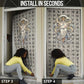 Renenutet Door Cover with Bread Ring and Eye of Horus in Egyptian Nourishment