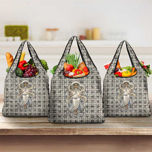 Renenutet Grocery Bag with Bread Ring and Eye of Horus in Egyptian Nourishment