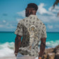 Renenutet Hawaiian Shirt with Bread Ring and Eye of Horus in Egyptian Nourishment