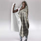Renenutet Hooded Blanket with Bread Ring and Eye of Horus in Egyptian Nourishment