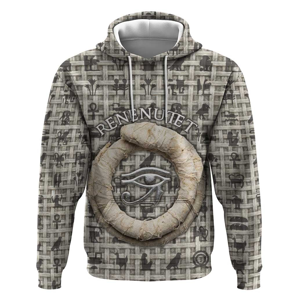 Renenutet Hoodie with Bread Ring and Eye of Horus in Egyptian Nourishment
