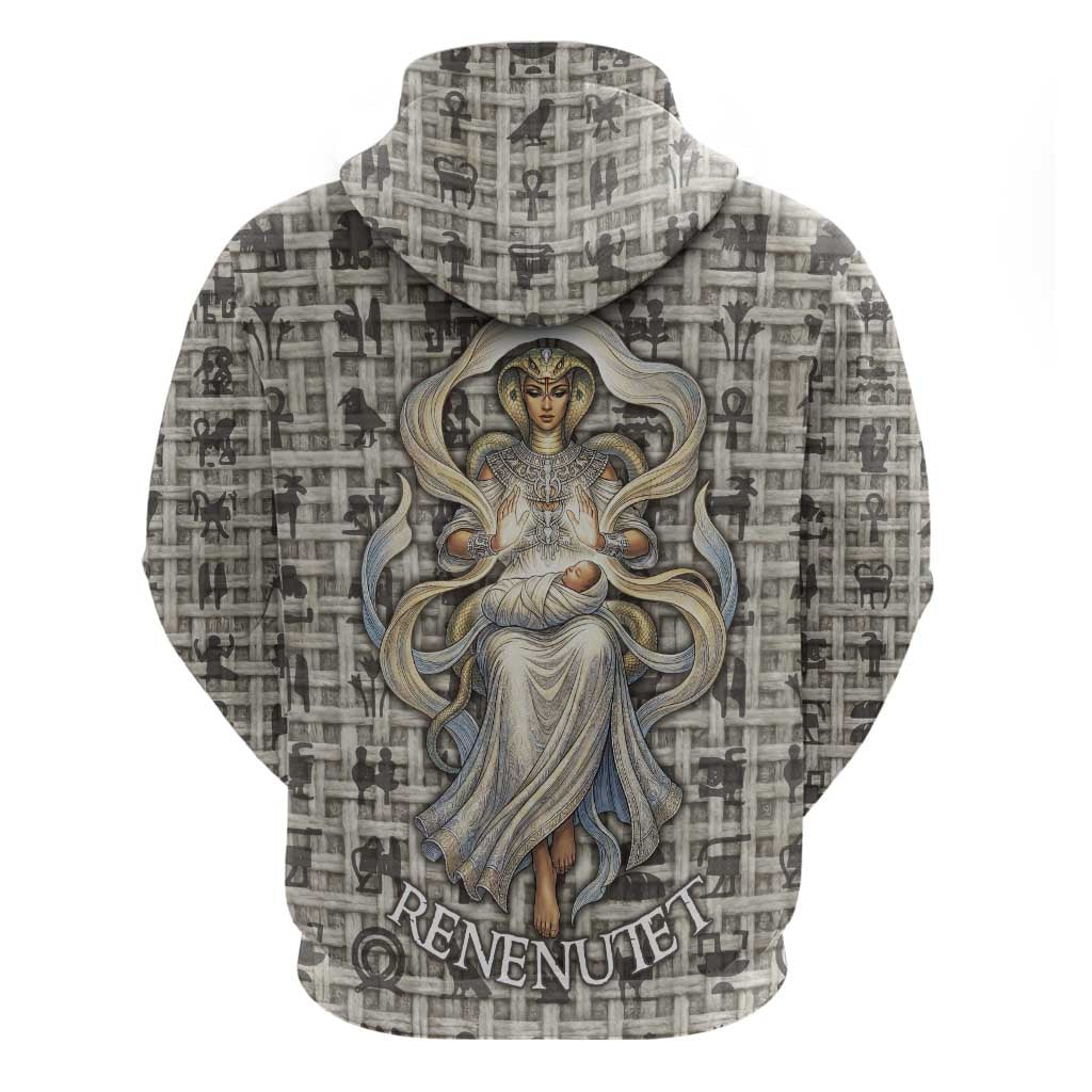 Renenutet Hoodie with Bread Ring and Eye of Horus in Egyptian Nourishment